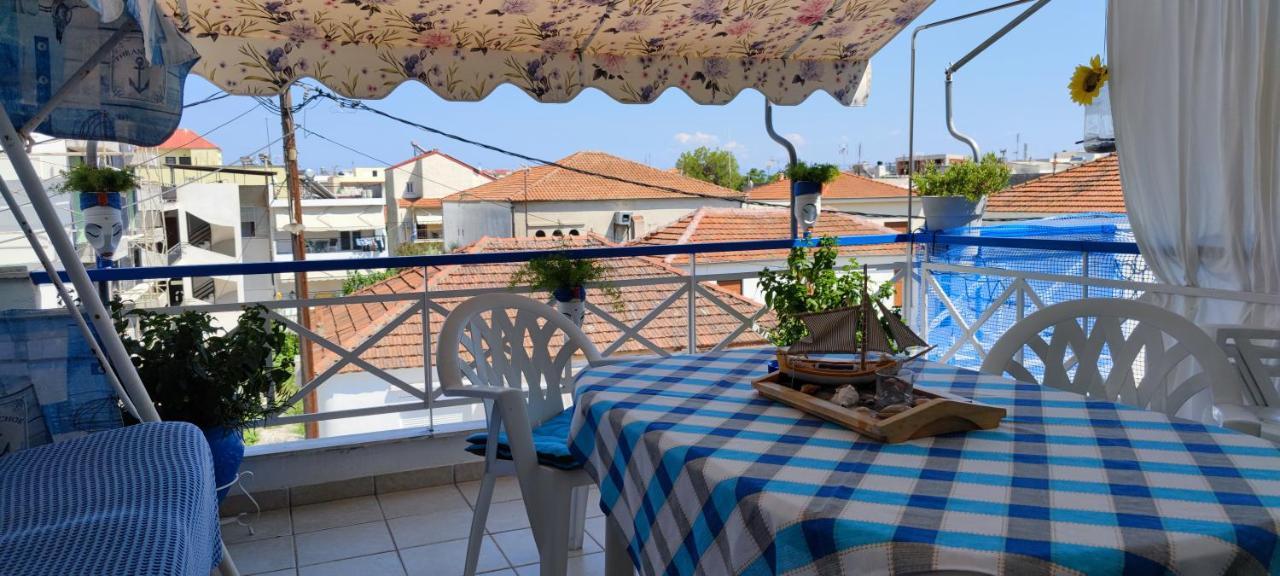 Sunflower Apartment Nea Peramos  Ngoại thất bức ảnh