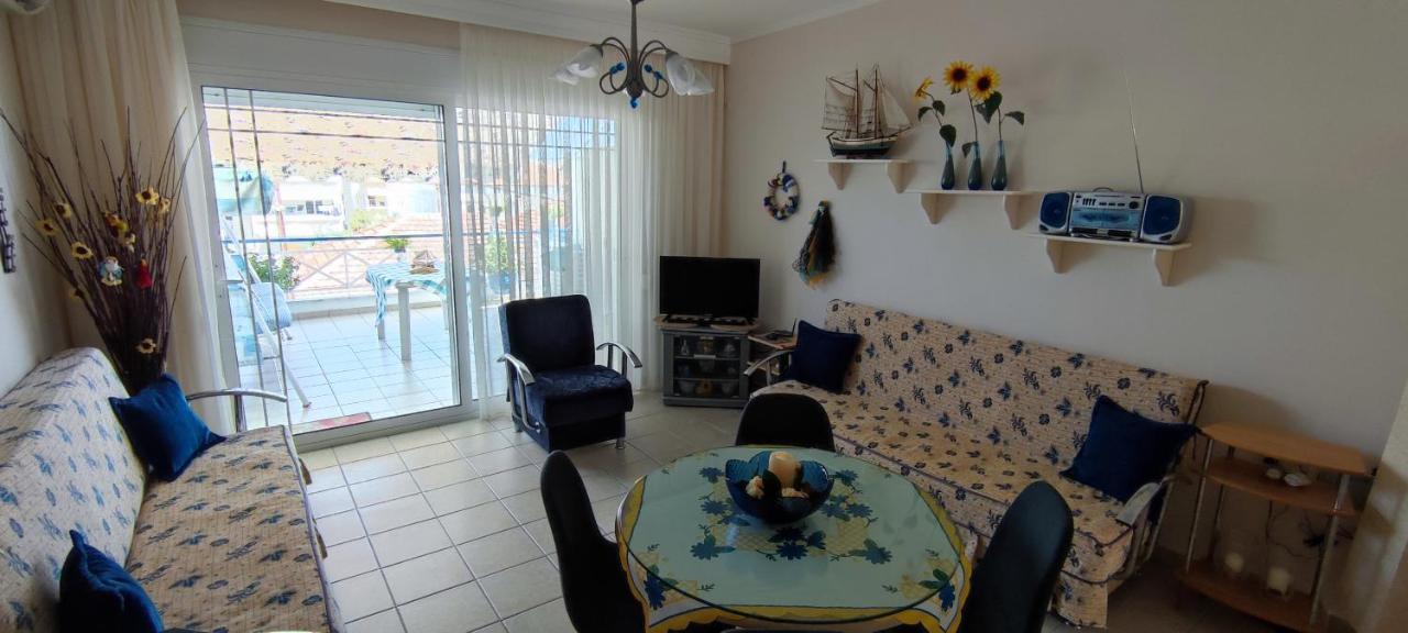Sunflower Apartment Nea Peramos  Ngoại thất bức ảnh